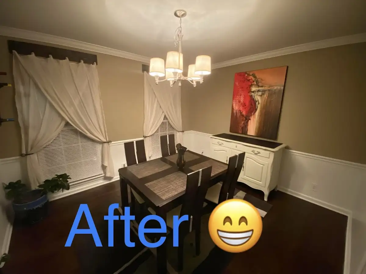 Professional dining room restoration after water damage in Fenton